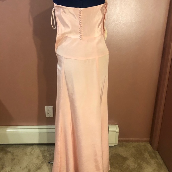 Pink Strapless Gown - Picture 4 of 6